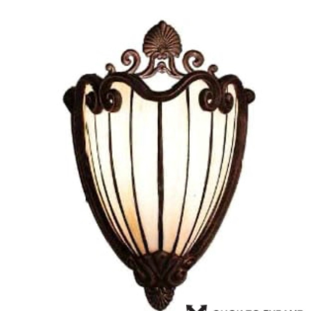❤️ Elegant Mother of Pearl Bronze Cream and Brown Decorative Wall Accent